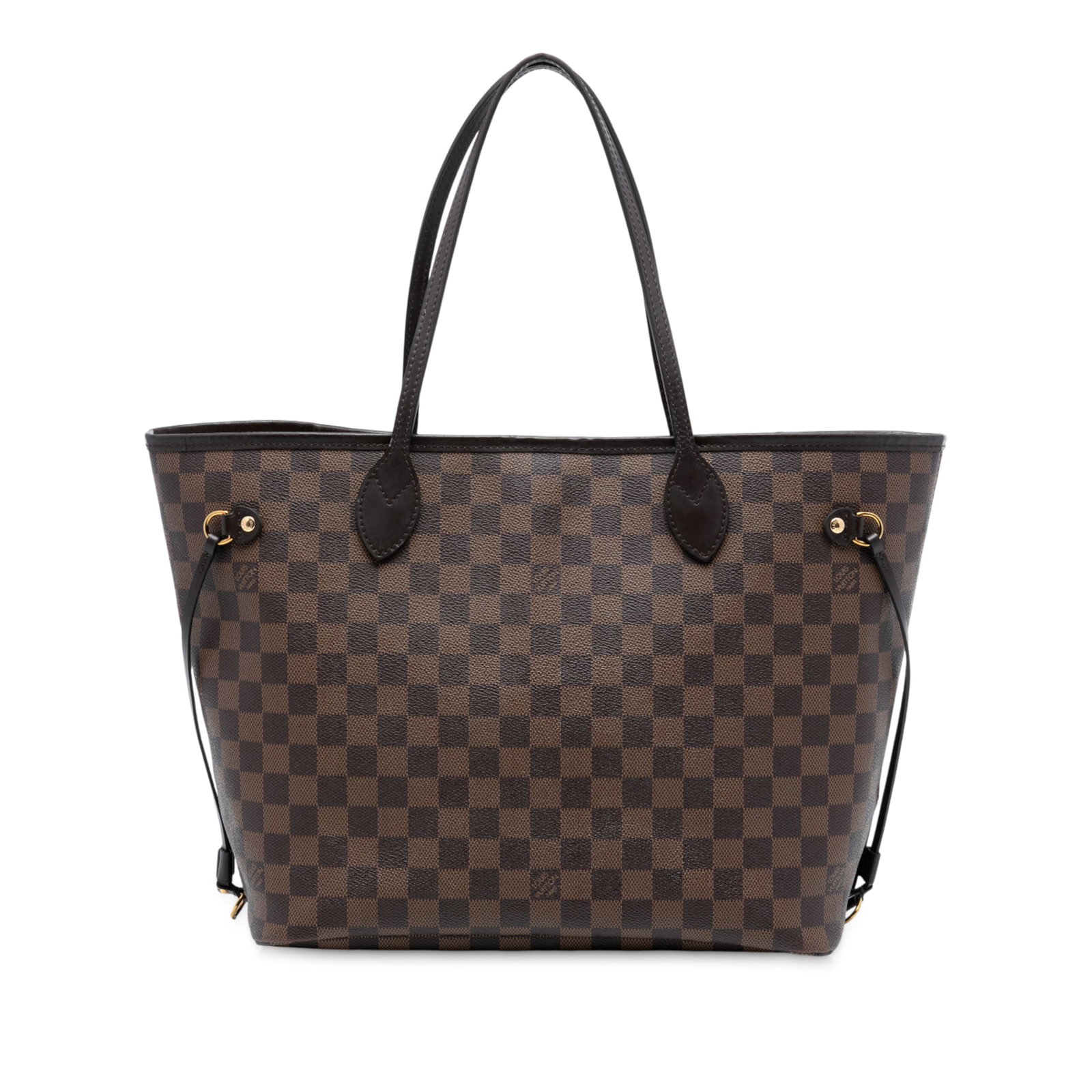 Louis Vuitton Damier Ebene Neverfull MM Bag with Repainted Straps: Louis Vuitton Damier Ebene Neverfull MM Bag with Repainted Straps The Louis Vuitton Damier Ebene Neverfull MM is a stylish and practical tote bag designed for everyday use. It features a durable damie