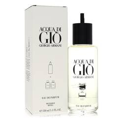 Acqua Di Gio Eau De Parfum Refill By Giorgio Armani: Acqua Di Gio Eau De Parfum Refill By Giorgio Armani Acqua Di Gio Cologne by Giorgio Armani, One of the most popular and iconic men's fragrances of the 20th and 21st century was composed in 1996 by fif