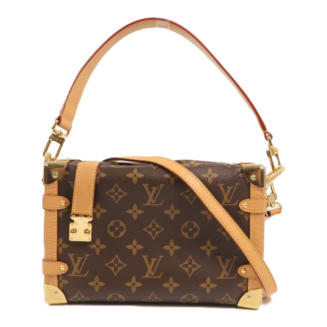 Louis Vuitton Side Trunk MM Monogram 2way Shoulder Bag M46358 Brown (1 of 18)