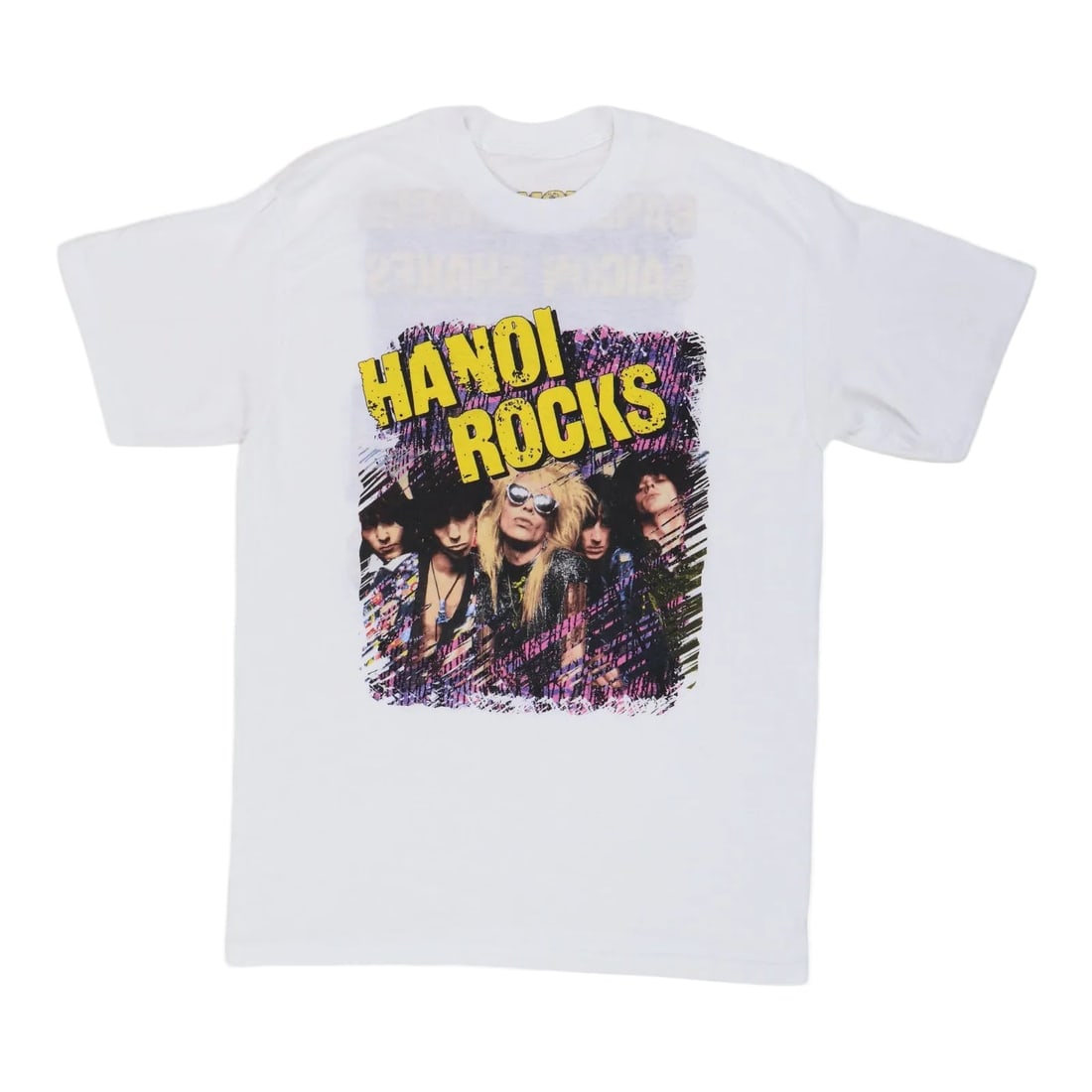 Vintage 1989 Uzi Suicide Shirt Featuring Hanoi Rocks Graphics (1 of 4)