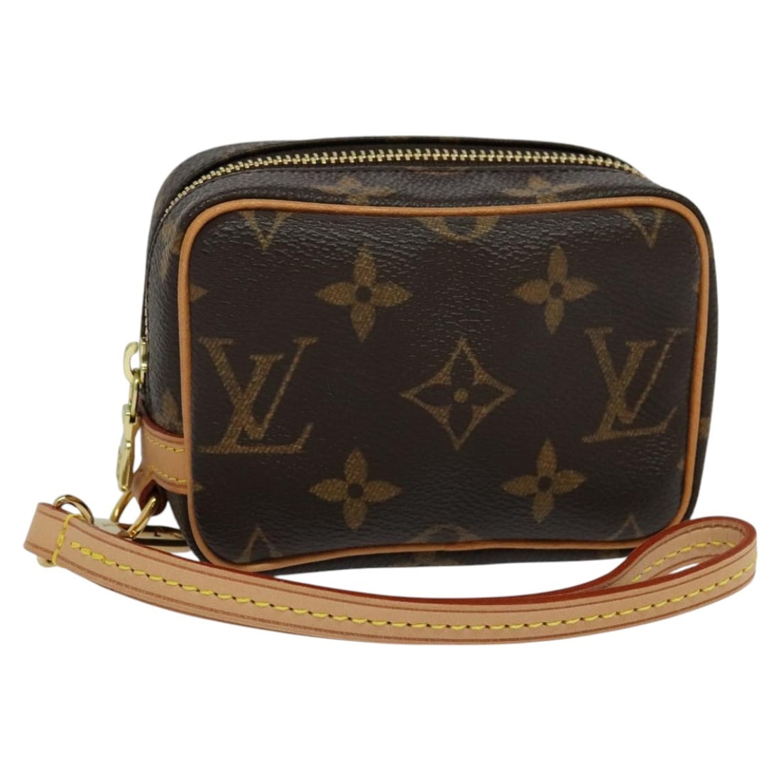 Louis Vuitton Wapity Monogram Canvas Pouch M58030 with Dust Bag and Box: Louis Vuitton Wapity Monogram Canvas Pouch M58030 with Dust Bag and Box This Louis Vuitton Monogram Trousse Wapity Pouch features the classic Monogram canvas exterior. Designed for women, it offers a 