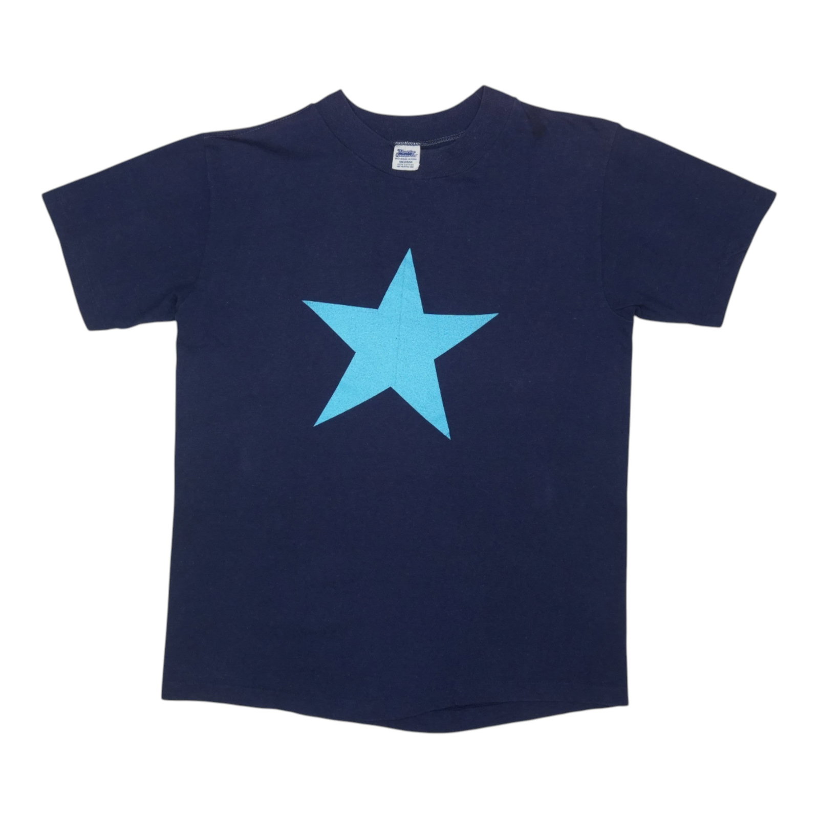 Vintage 1970s Blue Cotton Mr. Zogs Sex Wax Graphic T Shirt Medium: Vintage 1970s Blue Cotton Mr. Zogs Sex Wax Graphic T Shirt Medium This is an original vintage Mr. Zogs Sex Wax shirt from the 1970s, featuring front and back graphics. The shirt is made from 100% cott