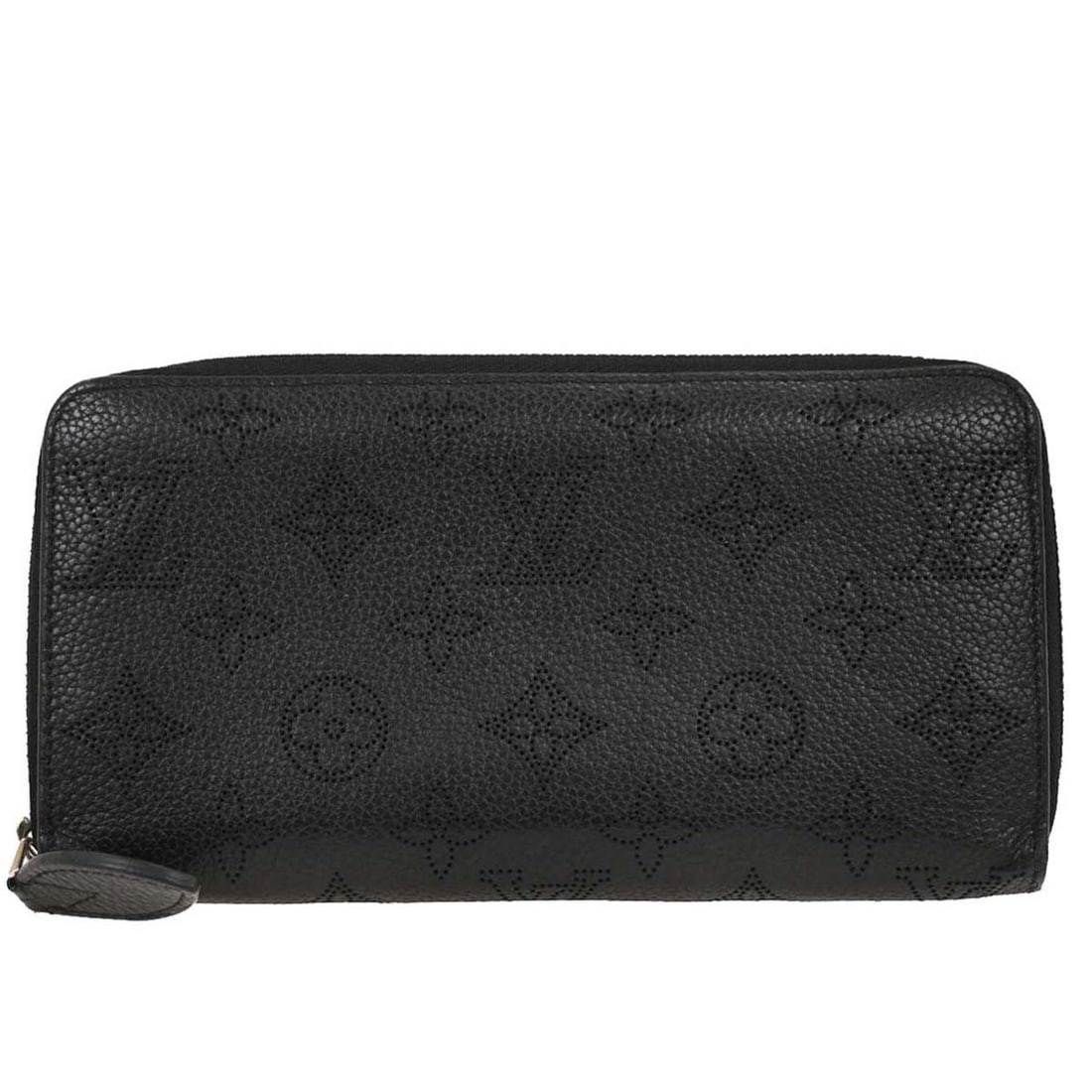 Louis Vuitton Monogram Mahina Zippy Wallet M61867 Black Leather: Louis Vuitton Monogram Mahina Zippy Wallet M61867 Black Leather Experience luxury with the Louis Vuitton Monogram Mahina Zippy Wallet, a stylish accessory crafted from premium leather. This zip-around