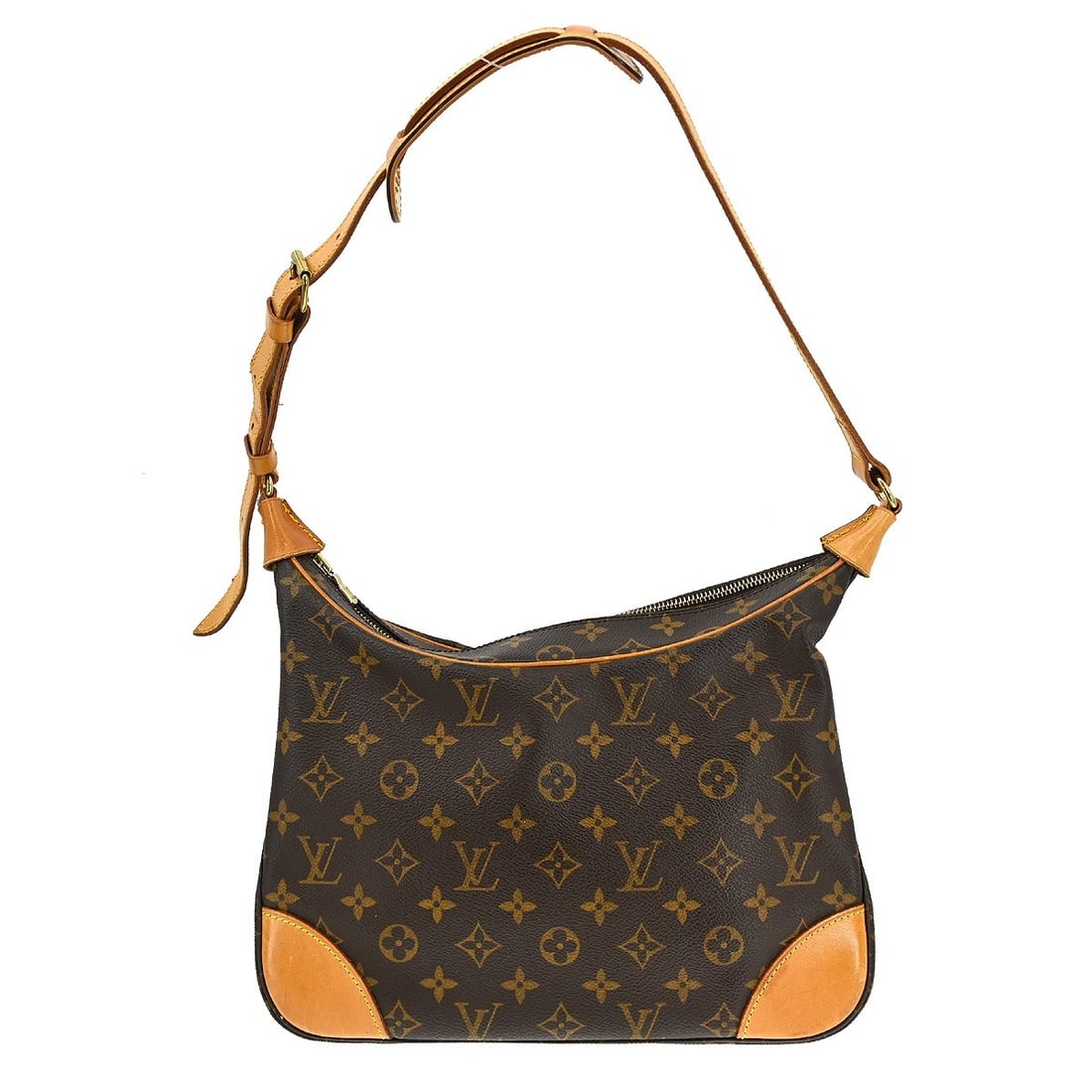 Louis Vuitton Boulogne 30 Monogram Leather Shoulder Bag M51265 Vintage: Louis Vuitton Boulogne 30 Monogram Leather Shoulder Bag M51265 Vintage This Louis Vuitton Monogram Boulogne 30 shoulder bag features the brand's iconic monogram pattern and is crafted from brown leath