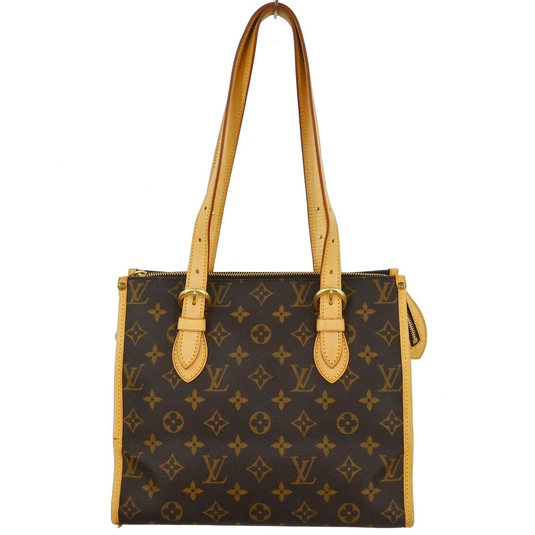 Louis Vuitton Popincourt Haut Monogram Canvas Tote Bag: Louis Vuitton Popincourt Haut Monogram Canvas Tote Bag This Louis Vuitton Popincourt Haut tote handbag features the iconic monogram canvas with leather trim and double handles. Designed in a medium si