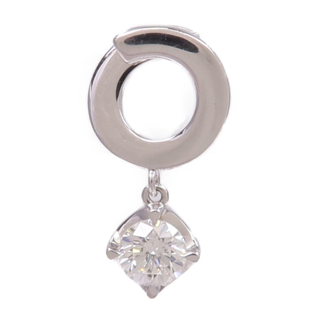 Diamond Pendant Top in 18K White Gold Jewelry (1 of 6)