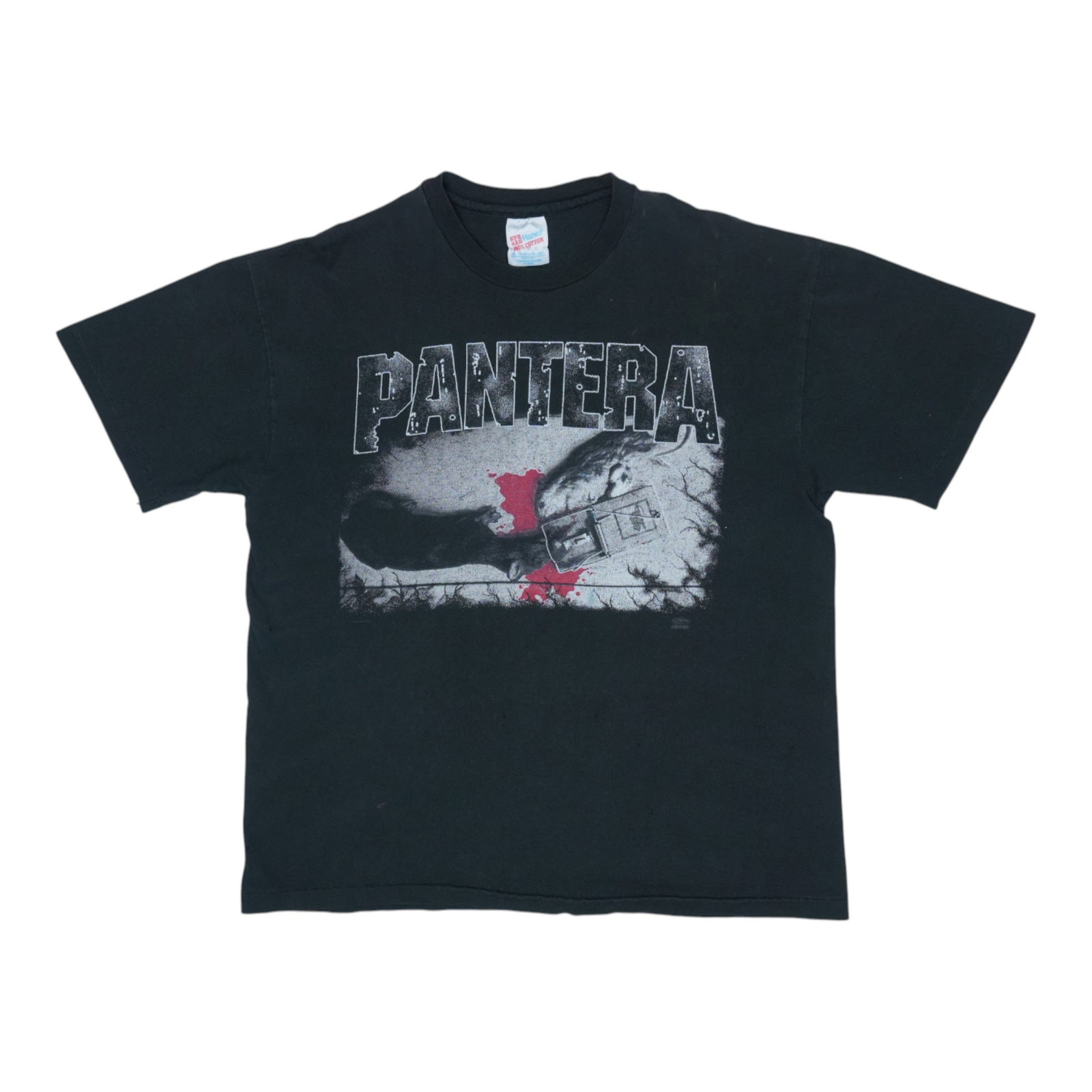 Vintage 1994 Pantera I'm Broken Black Cotton Band T Shirt XL: Vintage 1994 Pantera I'm Broken Black Cotton Band T Shirt XL This is an original vintage 1994 Pantera "I'm Broken" shirt, featuring graphics on both the front and back. Made from 100% cotton, the shir