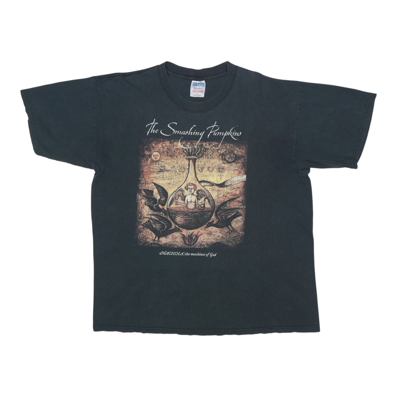 Vintage 2000 Black Smashing Pumpkins Machina Cotton Shirt XL (1 of 5)