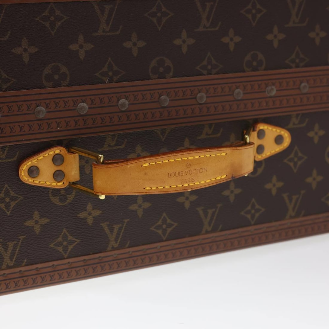 LOUIS VUITTON M21626 Monogram Canvas Shoes Trunk Authentic - 7