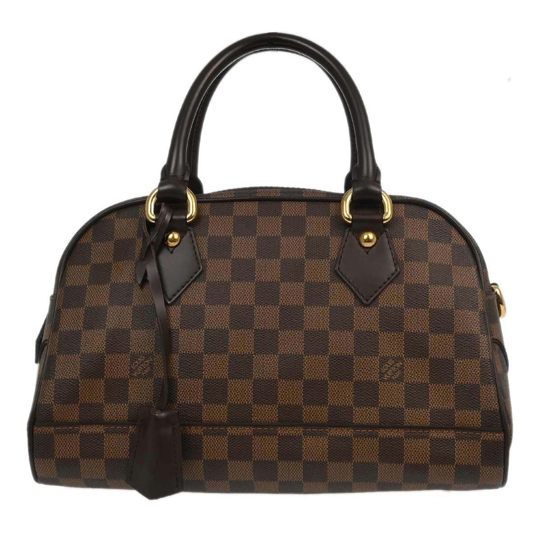 Louis Vuitton Duomo Brown Damier Canvas Top Handle Medium Handbag (1 of 18)