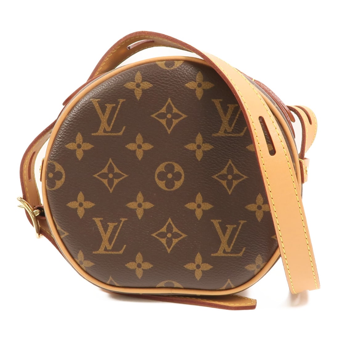Louis Vuitton Boite Chapeau Souple PM Monogram Brown Shoulder Bag GHW: Louis Vuitton Boite Chapeau Souple PM Monogram Brown Shoulder Bag GHW This Louis Vuitton Boite Chapeau Souple PM shoulder bag features the iconic monogram pattern in brown on durable PVC coated canvas