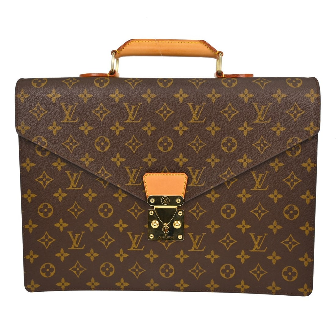 Louis Vuitton Serviette Conseiller Monogram Canvas Large Brown Briefcase (1 of 10)