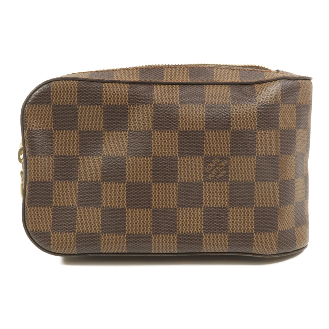 Louis Vuitton Geronimos Damier Brown Waist Bag GHW M51994: Louis Vuitton Geronimos Damier Brown Waist Bag GHW M51994 This Louis Vuitton Geronimos waist bag features the classic Damier brown PVC coated canvas, offering both durability and style. Designed for v