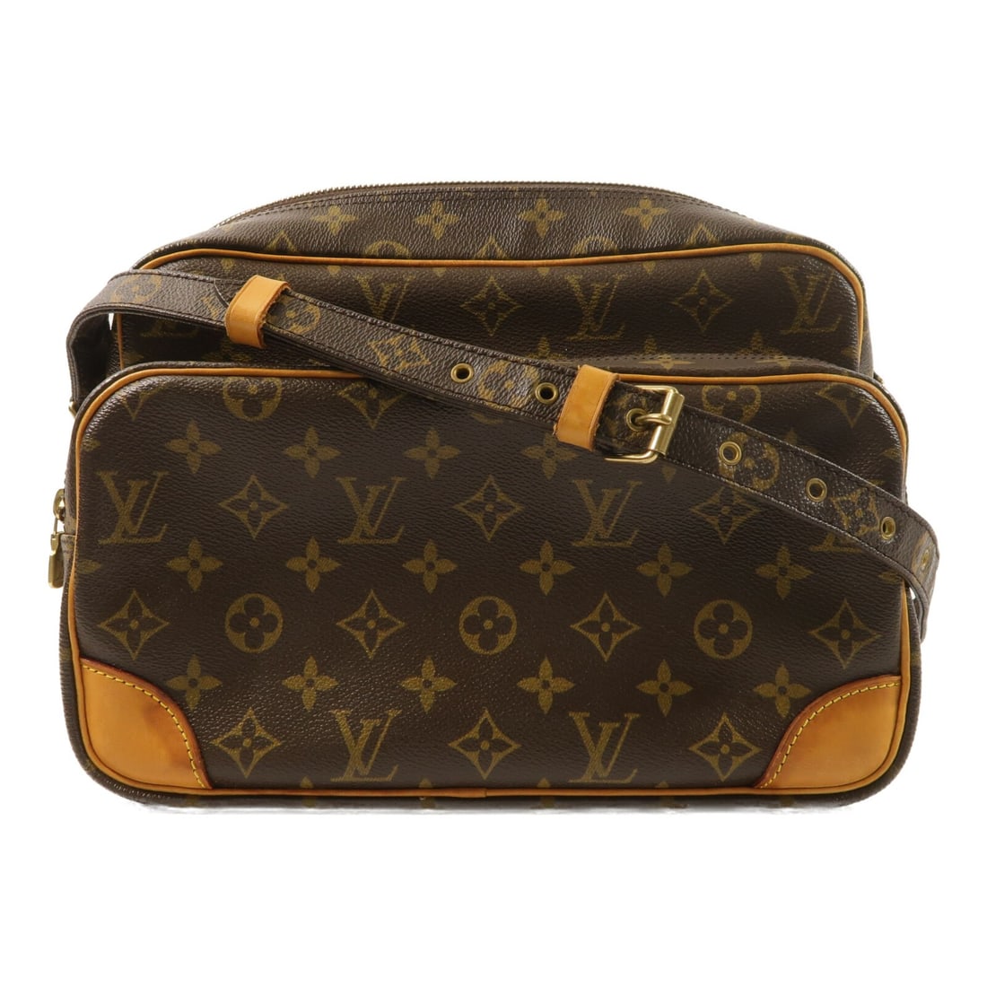 Louis Vuitton Monogram Brown Nile Crossbody Bag GHW (1 of 18)