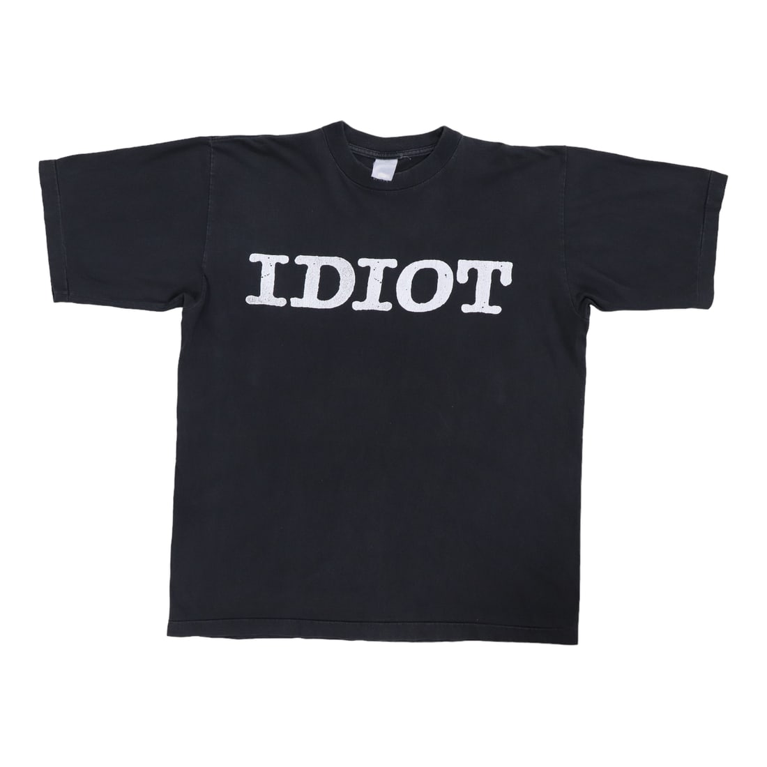Vintage 1993 The Wonder Stuff Idiot Tour Black Cotton T-Shirt (1 of 5)