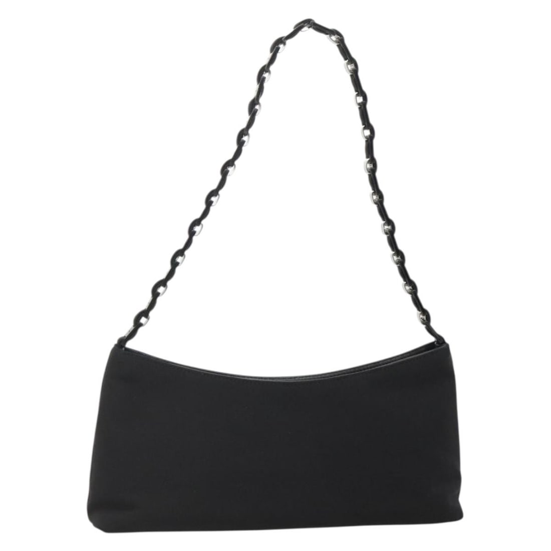 Black Nylon Salvatore Ferragamo Vala Shoulder Bag for Women: Black Nylon Salvatore Ferragamo Vala Shoulder Bag for Women This Salvatore Ferragamo Vala shoulder bag is crafted from black nylon and designed for women. It features a spacious interior and a practic