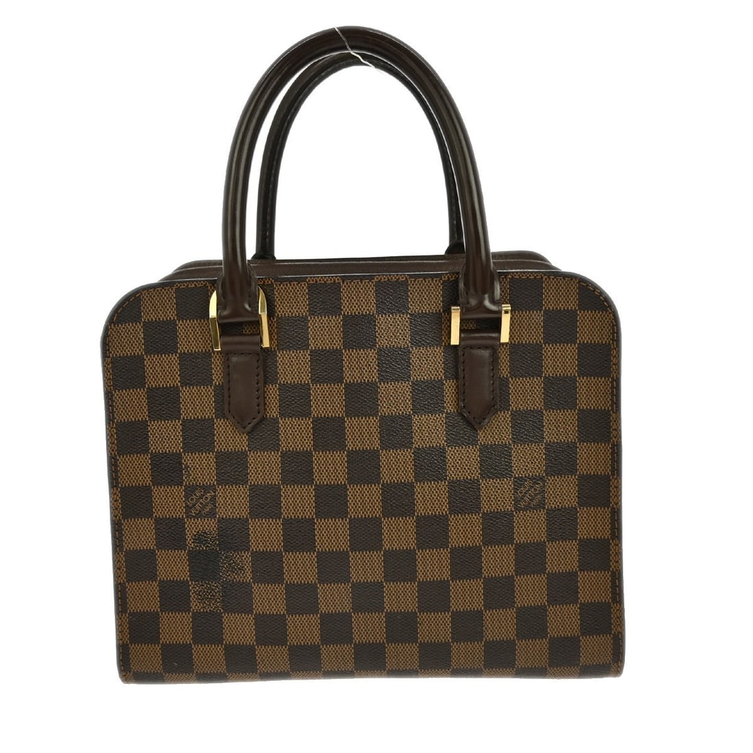 Louis Vuitton Brera Damier Canvas Medium Brown Handbag N51150: Louis Vuitton Brera Damier Canvas Medium Brown Handbag N51150 This is a vintage Louis Vuitton Brera handbag featuring the iconic Damier check pattern in brown Damier canvas leather. The medium-sized b