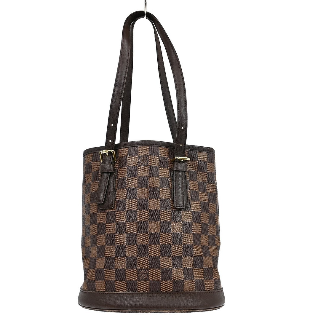 Louis Vuitton Marais Damier Ebene Canvas Tote Bag N42240: Louis Vuitton Marais Damier Ebene Canvas Tote Bag N42240 This Louis Vuitton Marais tote bag features the iconic Damier Ebene canvas with leather accents, offering a timeless check pattern and double l