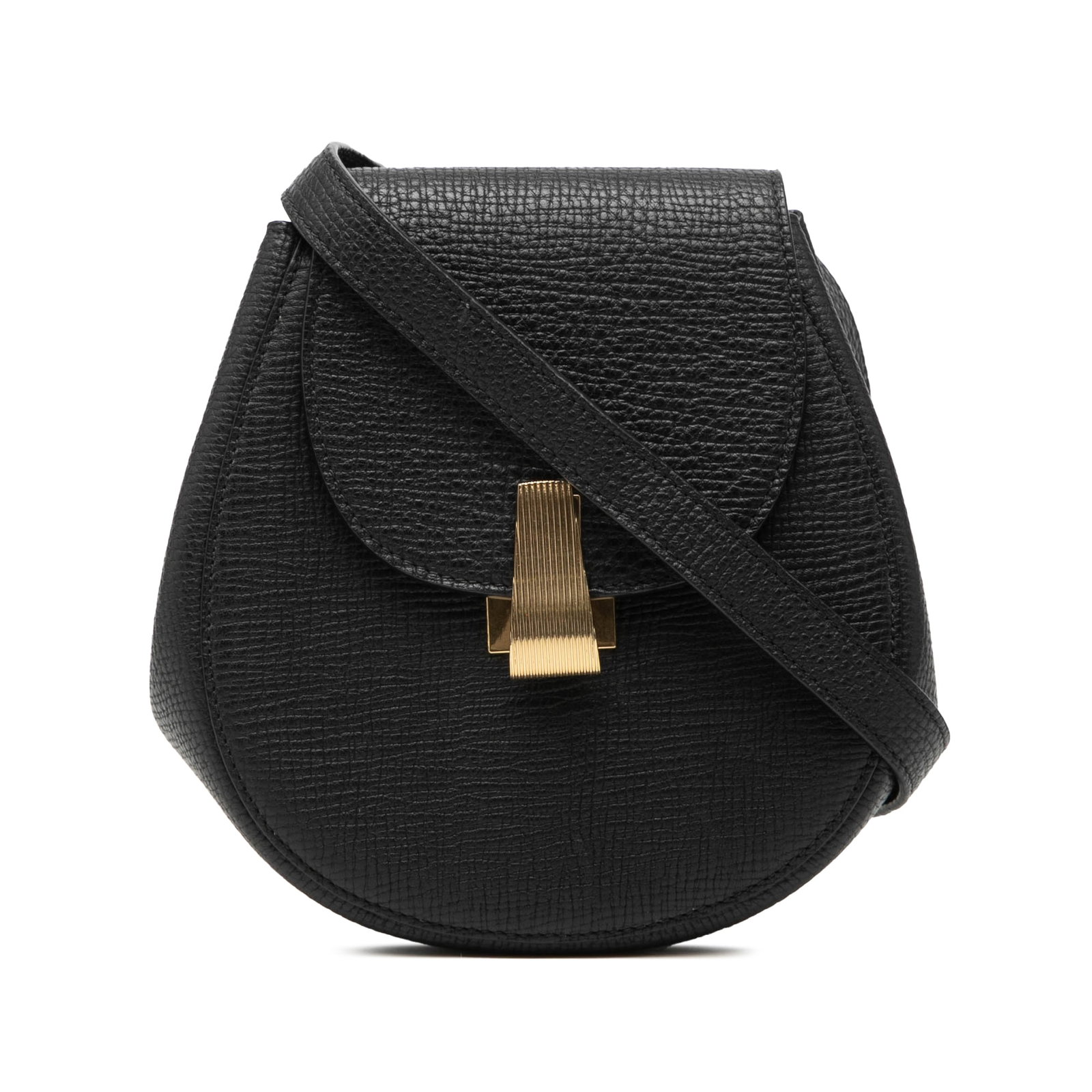 Palmellato Textured Leather Belt Bag by Bottega Veneta: Palmellato Textured Leather Belt Bag by Bottega Veneta This Bottega Veneta Palmellato belt bag features a textured grained calfskin leather body in black, an adjustable flat waist strap, and a front f