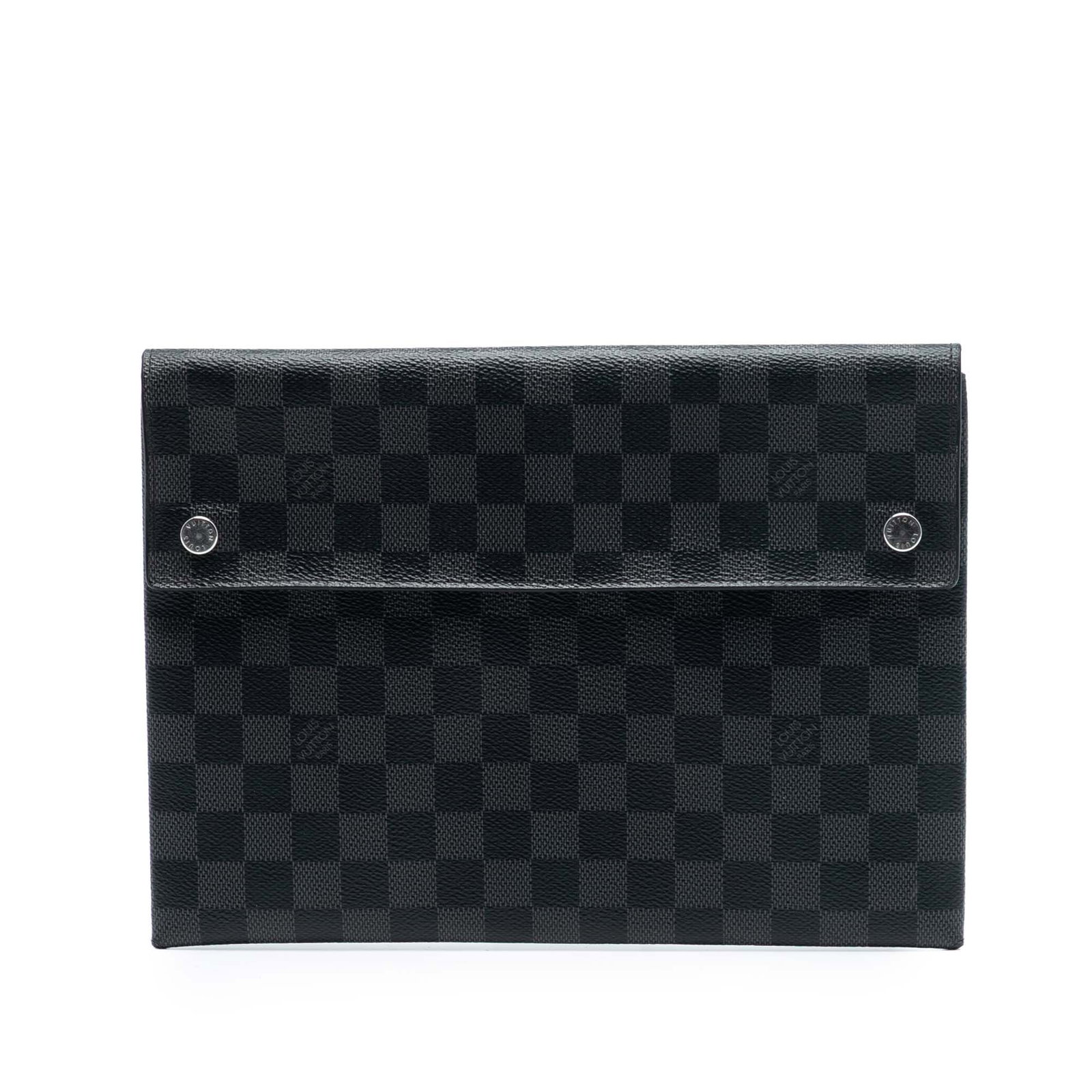 Louis Vuitton Alpha Pochette GM Damier Graphite Canvas Bag (1 of 7)