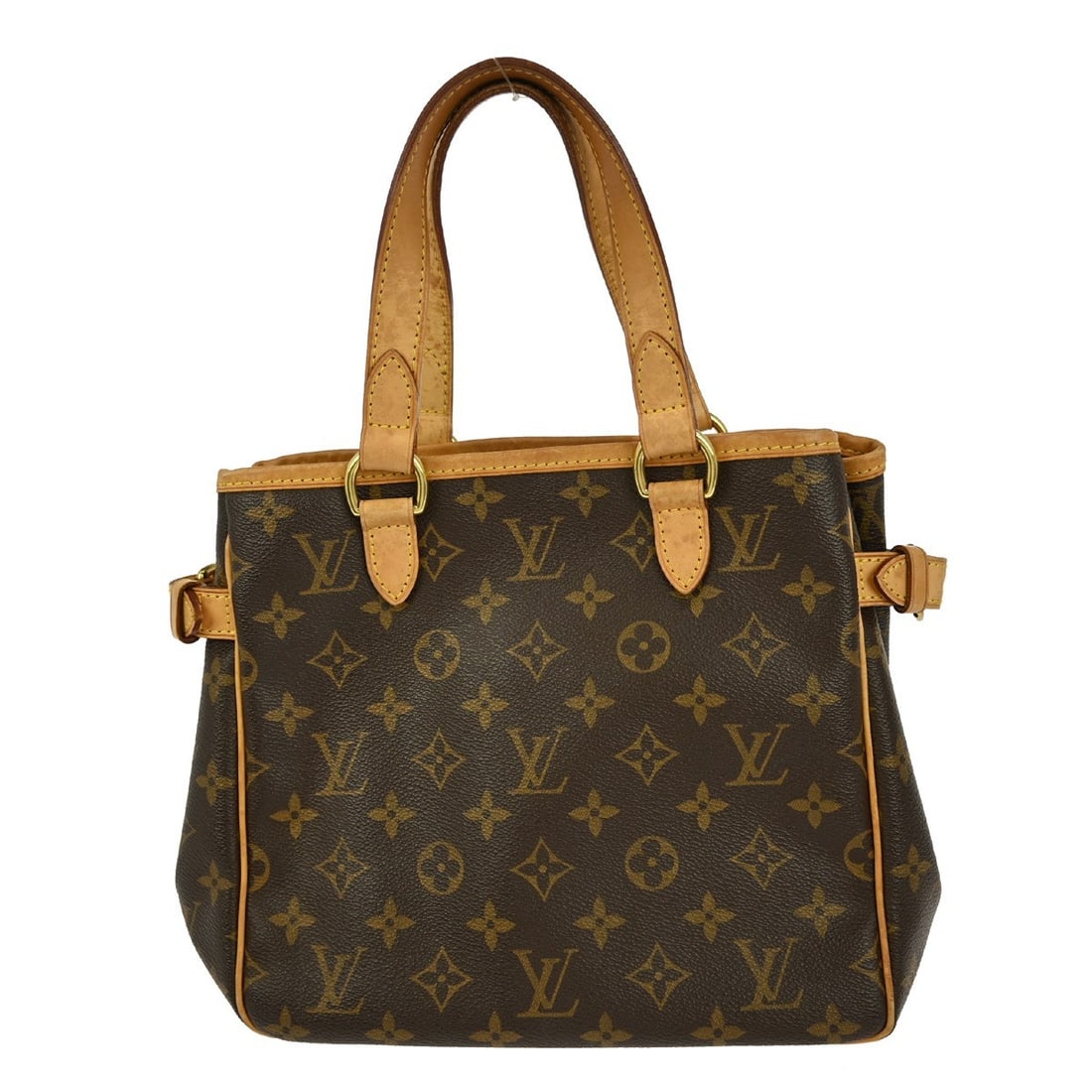 Louis Vuitton Batignolles Monogram Canvas Tote Bag: Louis Vuitton Batignolles Monogram Canvas Tote Bag This Louis Vuitton Batignolles Vertical Hand Tote Bag features the signature Monogram canvas leather exterior with double beige handles and a hook & 