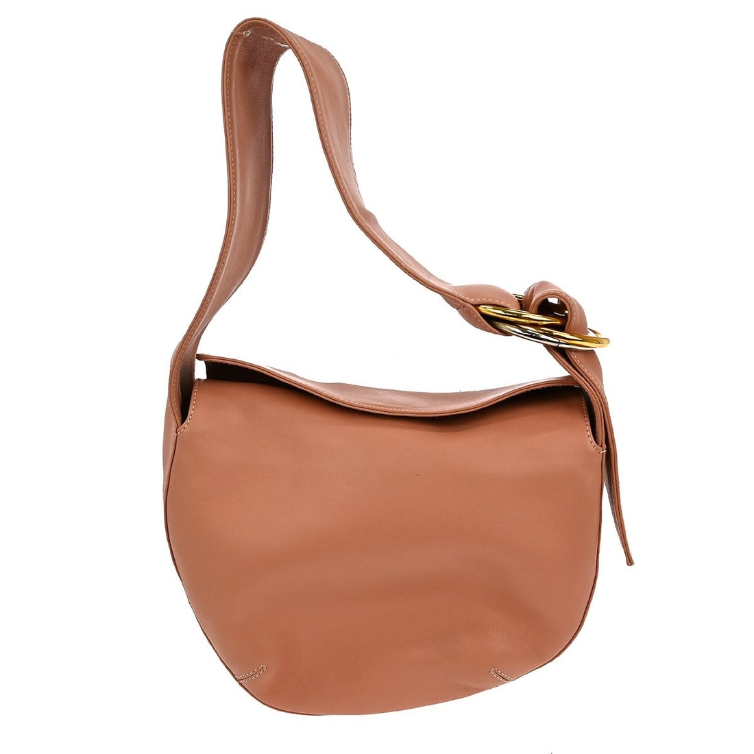Cartier Trinity Pink Leather Top Handle Bag: Cartier Trinity Pink Leather Top Handle Bag This vintage Cartier Trinity top handle bag features a pink leather exterior and a beige leather lining. With a compact small size, the bag measures 8 inche