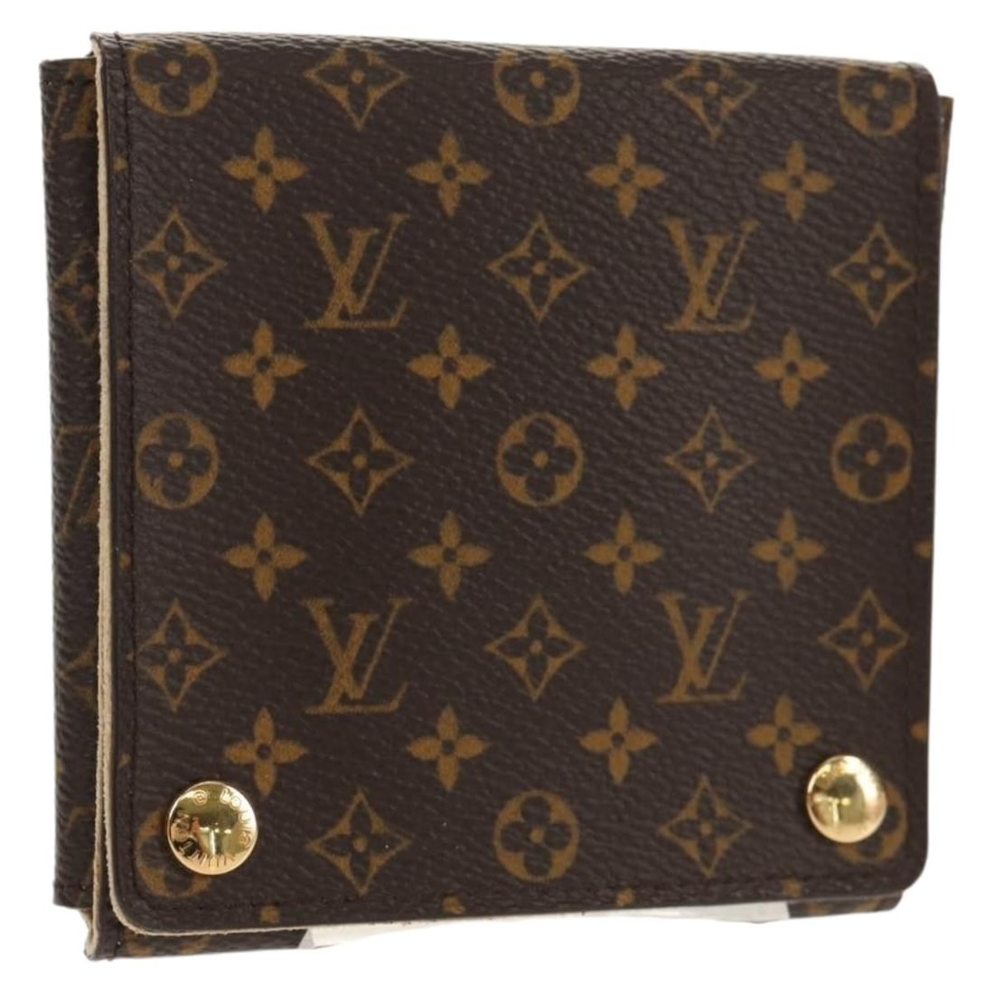 LOUIS VUITTON Monogram Jewelry Box Authentic France BA8373V: LOUIS VUITTON Monogram Jewelry Box Authentic France BA8373V This exquisite LOUIS VUITTON Jewelry Box is crafted from iconic Monogram Canvas, showcasing the brand's timeless design. Made in France, thi