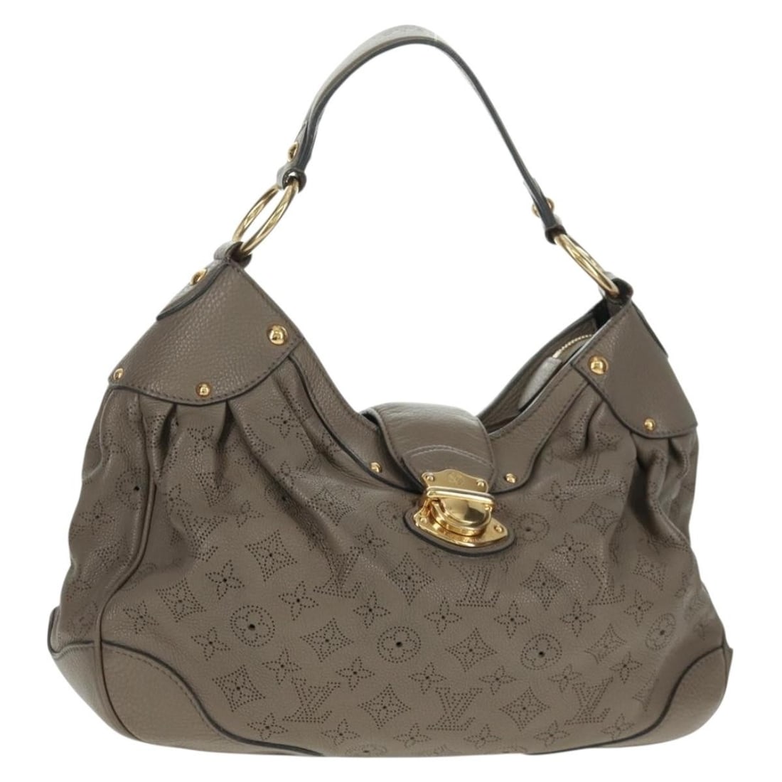 Louis Vuitton Mahina PM Taupe Leather Solar Powered Shoulder Bag M93124: Louis Vuitton Mahina PM Taupe Leather Solar Powered Shoulder Bag M93124 This Louis Vuitton Mahina Solar Powered PM shoulder bag features taupe leather with a stylish and functional design. The bag is 