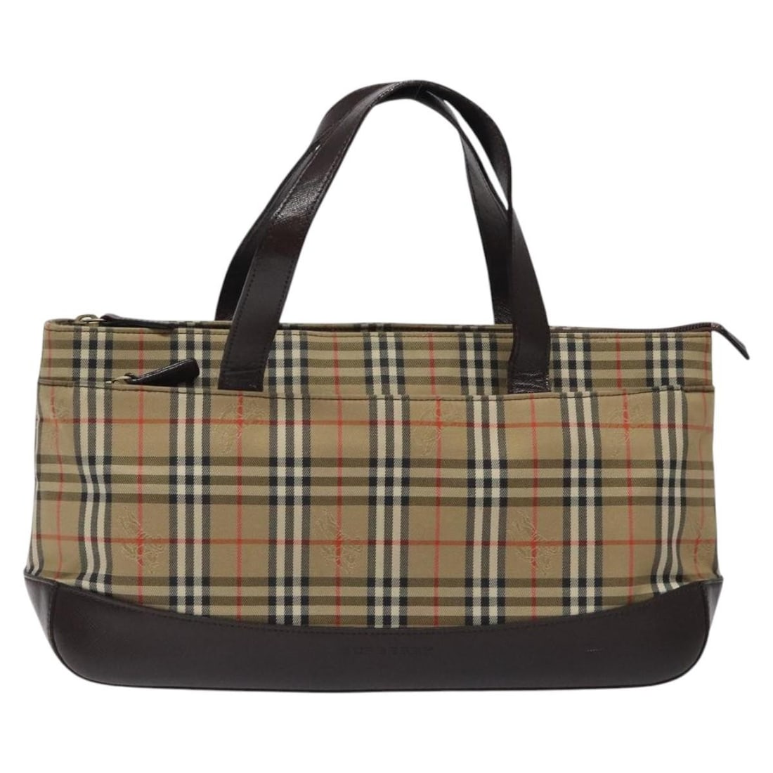 Burberry Nova Check Beige Canvas and Leather Women's Shoulder Bag: Burberry Nova Check Beige Canvas and Leather Women's Shoulder Bag This Burberry Nova Check handbag features the signature beige Nova Check canvas with leather accents. Designed for women, it offers a 