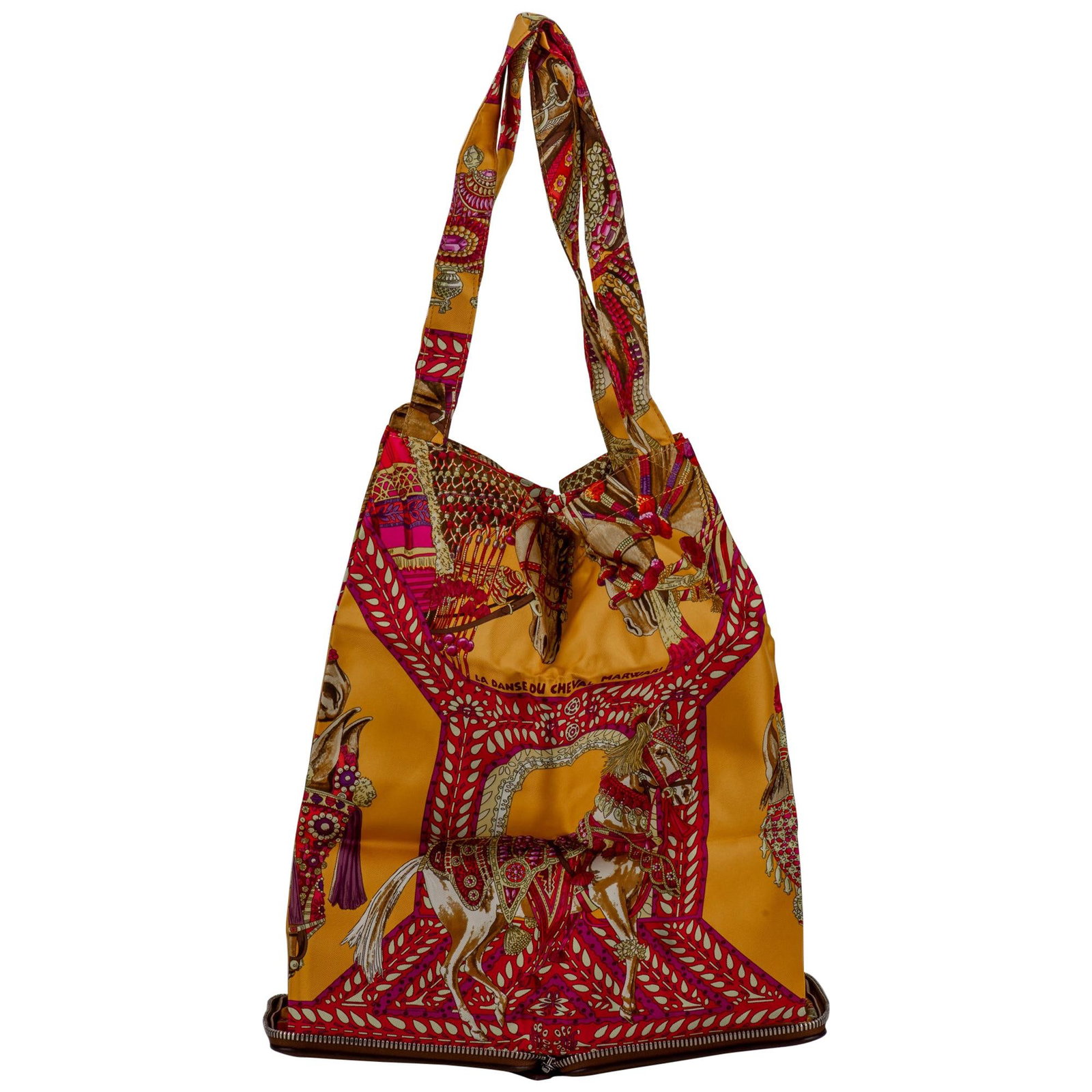 Hermes Noisette Togo Leather Danse De Cheval Pop Bag (1 of 6)