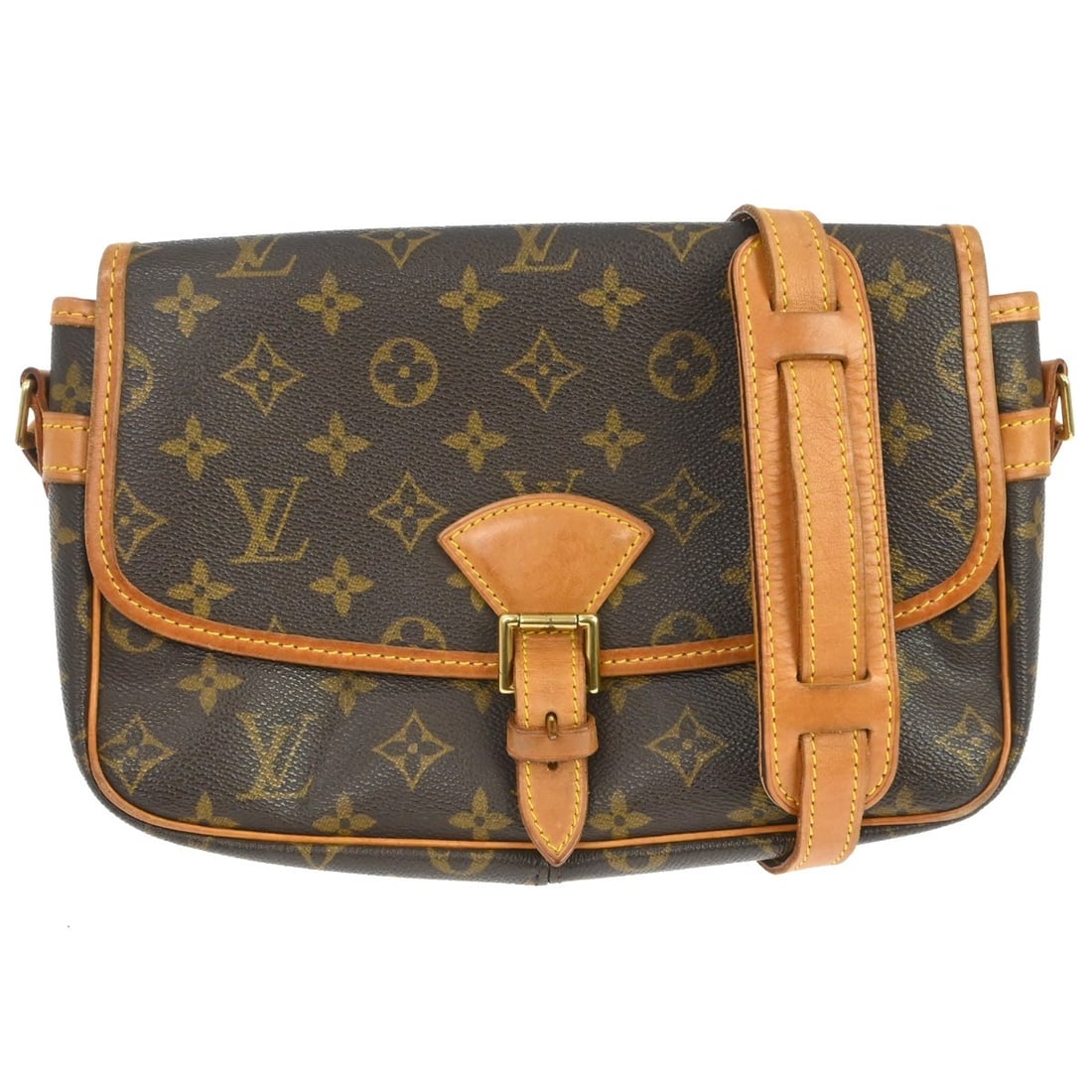 Louis Vuitton Sologne Monogram Canvas Crossbody Shoulder Bag M42250: Louis Vuitton Sologne Monogram Canvas Crossbody Shoulder Bag M42250 This Louis Vuitton Monogram Sologne shoulder bag features the classic Monogram canvas leather exterior with a brown finish. Designed