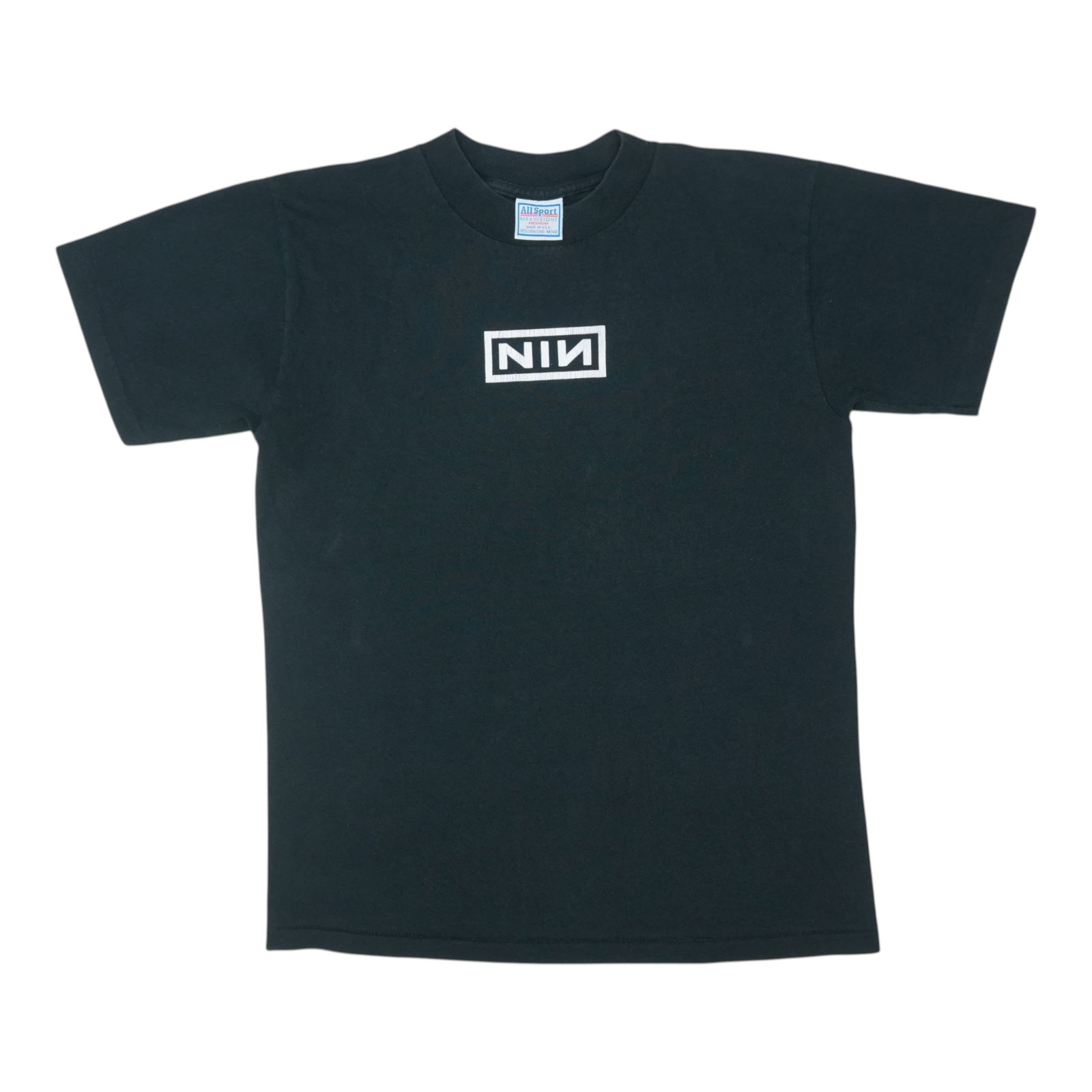 Vintage 2000 Nine Inch Nails Black Cotton Fragile Band Tee (1 of 5)