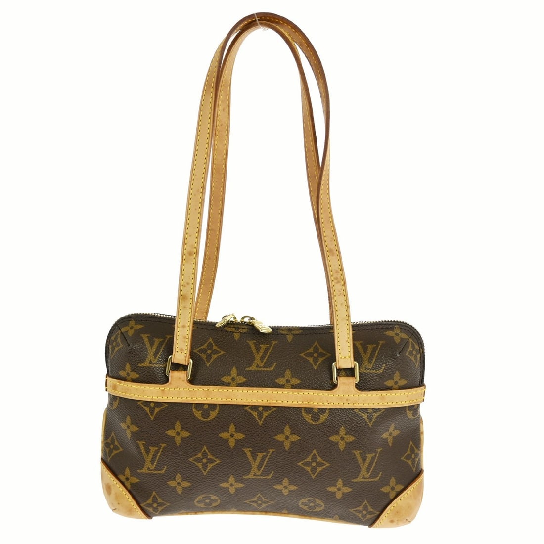 Louis Vuitton Mini Coussin PM Monogram Leather Shoulder Bag Brown: Louis Vuitton Mini Coussin PM Monogram Leather Shoulder Bag Brown This Louis Vuitton Monogram Mini Coussin PM is a vintage shoulder bag crafted from brown leather with the signature monogram pattern. 