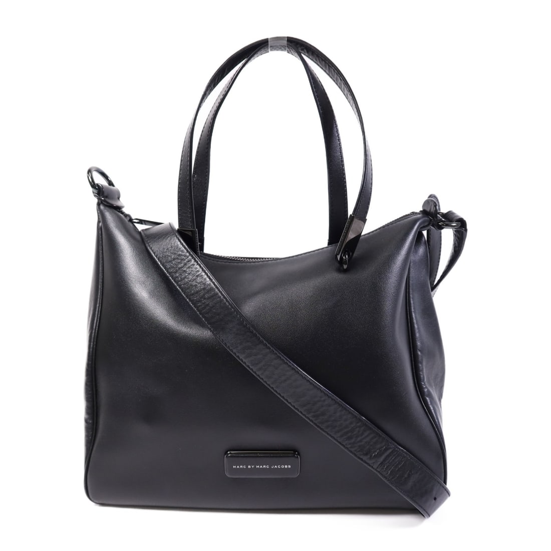 MARC BY MARC JACOBS Black Leather 2 Way Shoulder Bag (1 of 18)