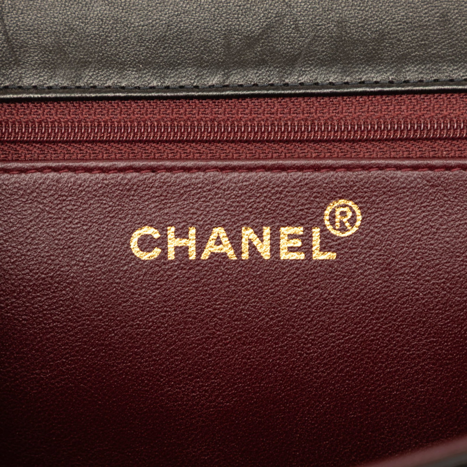 Chanel Black Quilted Lambskin Leather Shoulder Bag with Chain Strap - 5