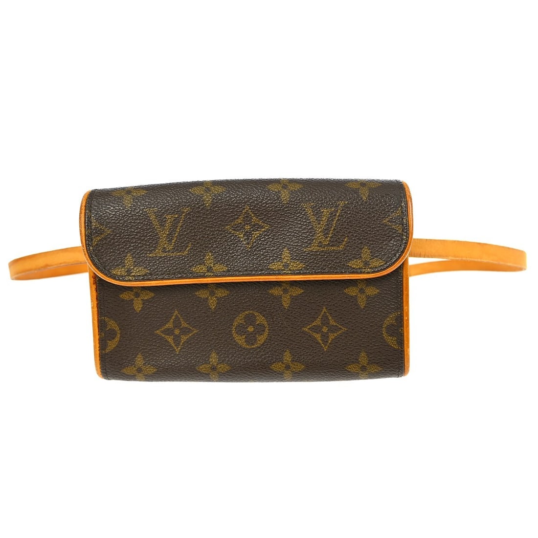 Louis Vuitton Pochette Florentine Monogram Canvas Small Bum Bag M51855: Louis Vuitton Pochette Florentine Monogram Canvas Small Bum Bag M51855 This Louis Vuitton Pochette Florentine bum bag features the iconic Monogram canvas leather exterior with a brown color and logo a
