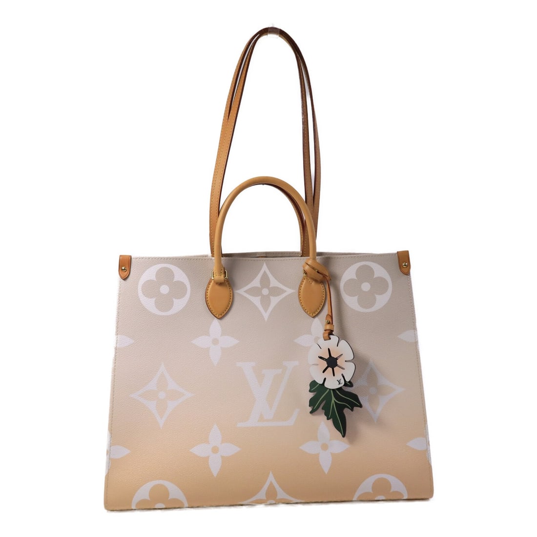 Louis Vuitton On The Go GM Pink Monogram Giant Shoulder Bag M57640: Louis Vuitton On The Go GM Pink Monogram Giant Shoulder Bag M57640 This Louis Vuitton On The Go GM is a versatile 2-way shoulder bag crafted from pink PVC coated canvas in the Monogram Giant pattern. 