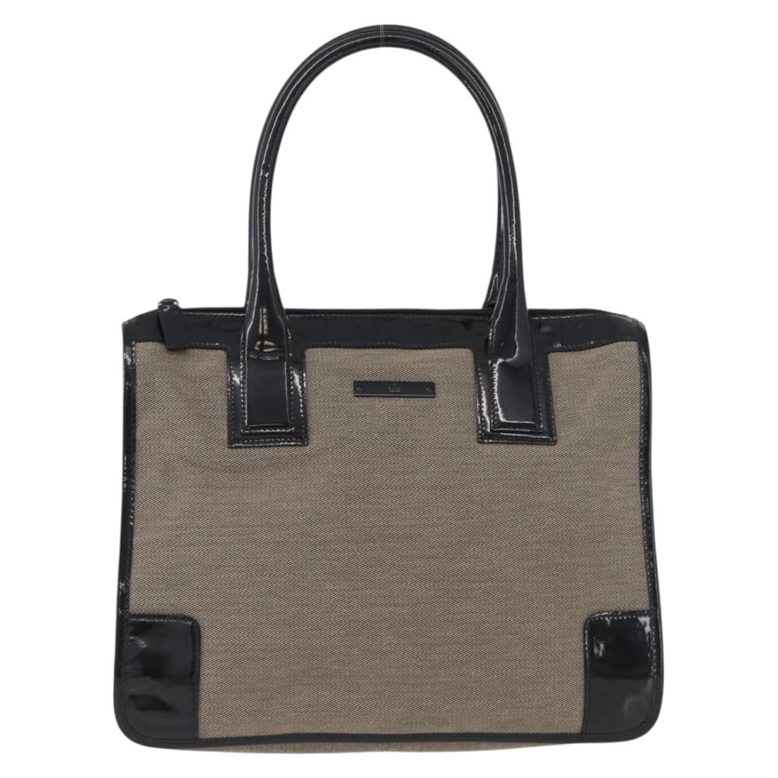 Gucci Beige Canvas Vintage Tote Bag 30cm x 24cm x 9cm: Gucci Beige Canvas Vintage Tote Bag 30cm x 24cm x 9cm This Gucci vintage tote for women is crafted from beige canvas and features leather trim. Made in Italy, the bag has a spacious interior and pract