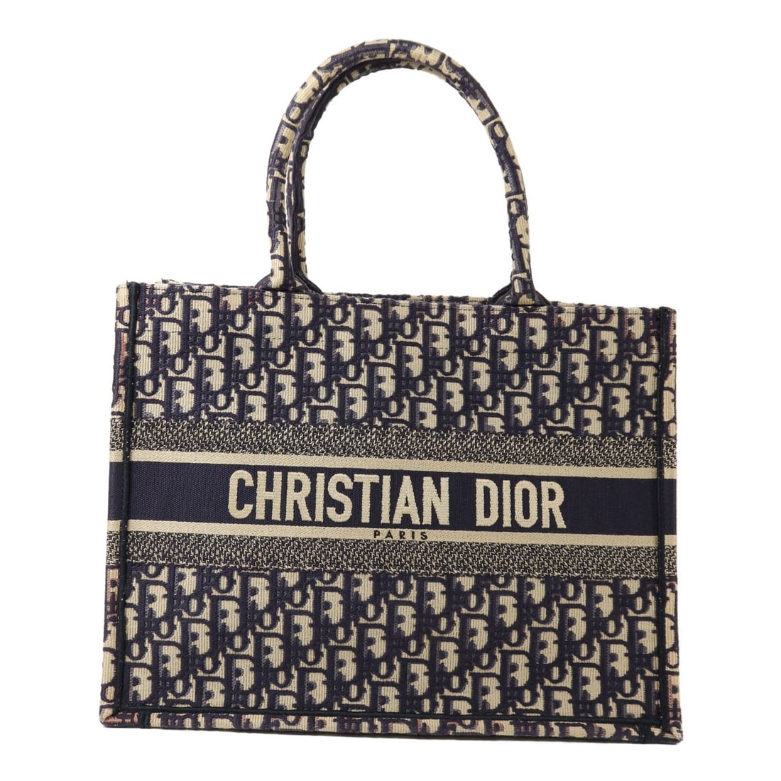 Dior Book Tote Medium Canvas Bag Blue Beige France: Dior Book Tote Medium Canvas Bag Blue Beige France This Christian Dior Book Tote Medium bag is crafted from blue and beige canvas. It features a spacious design, making it versatile for everyday use. 