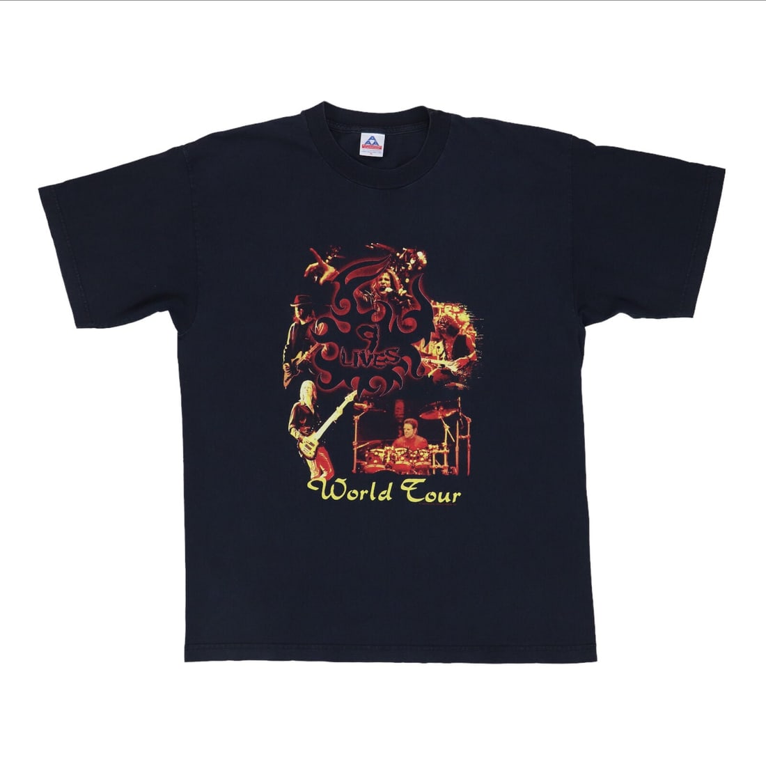 Vintage 1996 Aerosmith Nine Lives Concert Tour Black Cotton T Shirt XL (1 of 6)