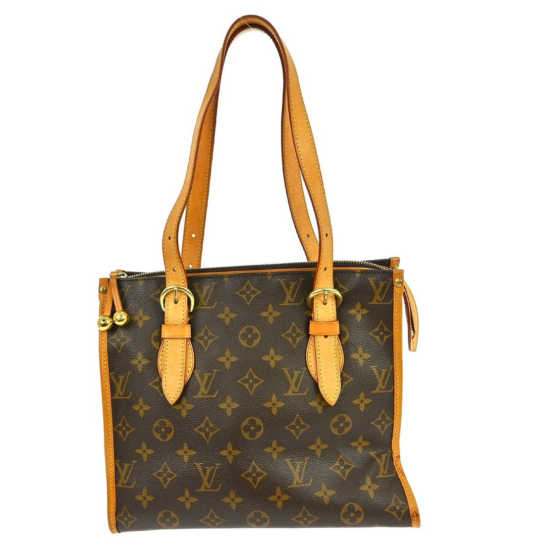 Louis Vuitton Popincourt Haut Monogram Canvas Tote Bag M40007: Louis Vuitton Popincourt Haut Monogram Canvas Tote Bag M40007 This Louis Vuitton Popincourt Haut tote handbag features the iconic monogram canvas with leather trim and double handles. Designed for eve