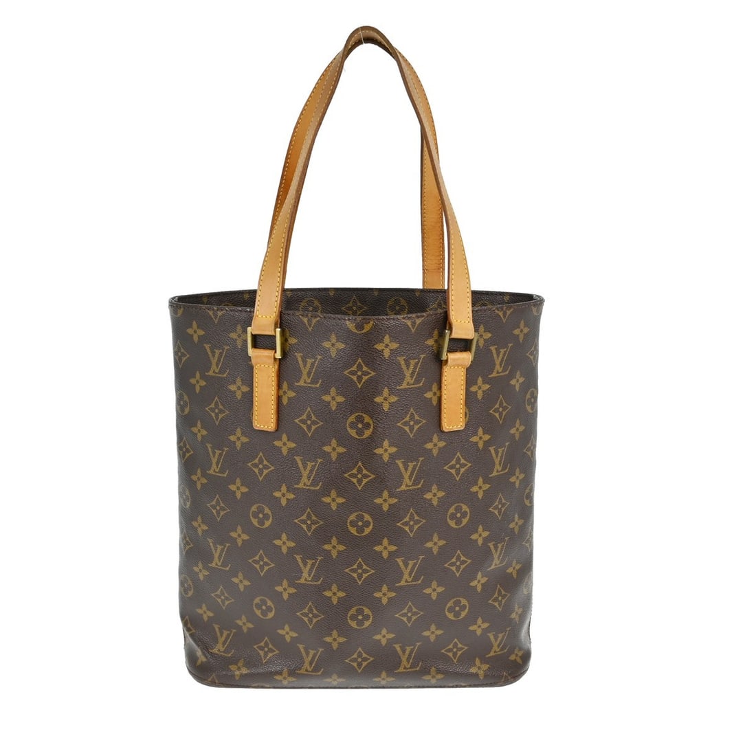 Vavin GM Large Tote Bag in Monogram Canvas by Louis Vuitton M51170: Vavin GM Large Tote Bag in Monogram Canvas by Louis Vuitton M51170 This Louis Vuitton Vavin GM tote handbag features the classic Monogram canvas leather exterior with brown double handles and an open 