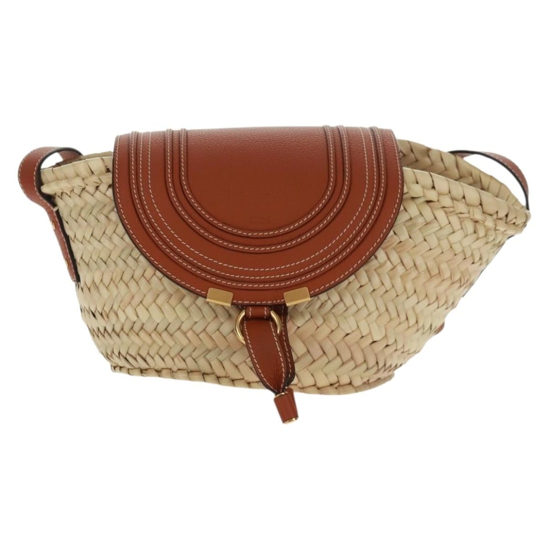 Marcie Basket Beige Raffia and Leather Handbag by Chloe: Marcie Basket Beige Raffia and Leather Handbag by Chloe The Chloe Marcie Basket Bag features a beige wicker construction accented with leather details. Designed for women, this bag offers a spacious i