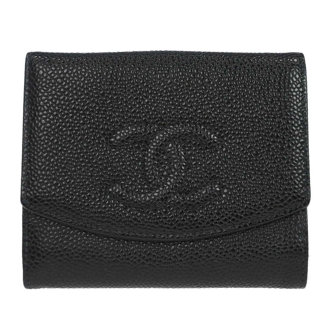 Black Caviar Skin Wristlet Coin Wallet for Women by Chanel: Black Caviar Skin Wristlet Coin Wallet for Women by Chanel This Chanel coin wallet is crafted from durable black caviar calfskin and designed for women. Featuring a wristlet style, it offers both eleg