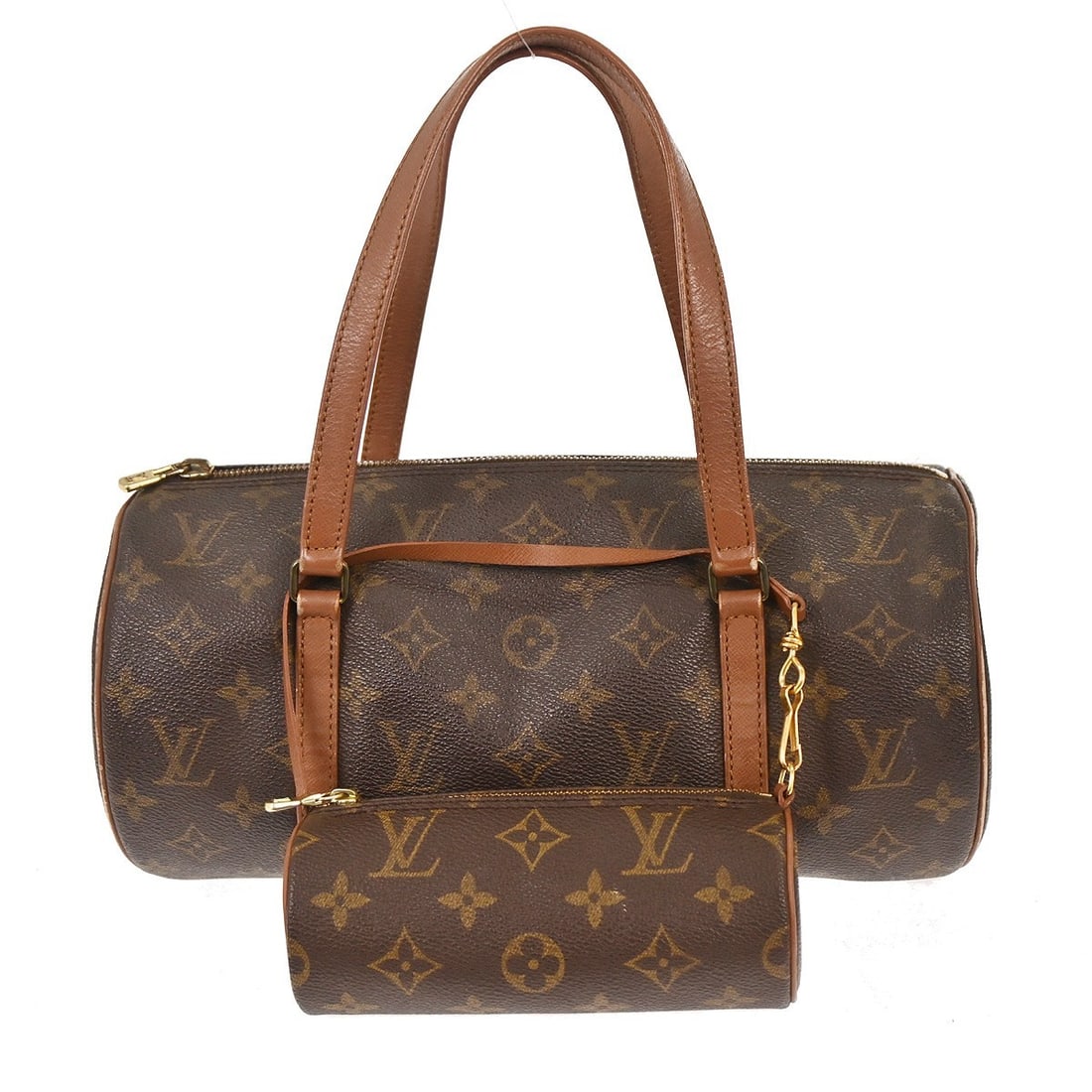 Louis Vuitton Papillon 30 Monogram Canvas Brown Medium Handbag M51365: Louis Vuitton Papillon 30 Monogram Canvas Brown Medium Handbag M51365 This Louis Vuitton Papillon 30 handbag features the iconic monogram canvas exterior with brown leather handles and trim. Designed 