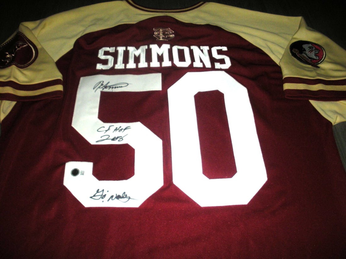 Ron Simmons Autographed Colosseum Jersey with Beckett COA (1 of 2)