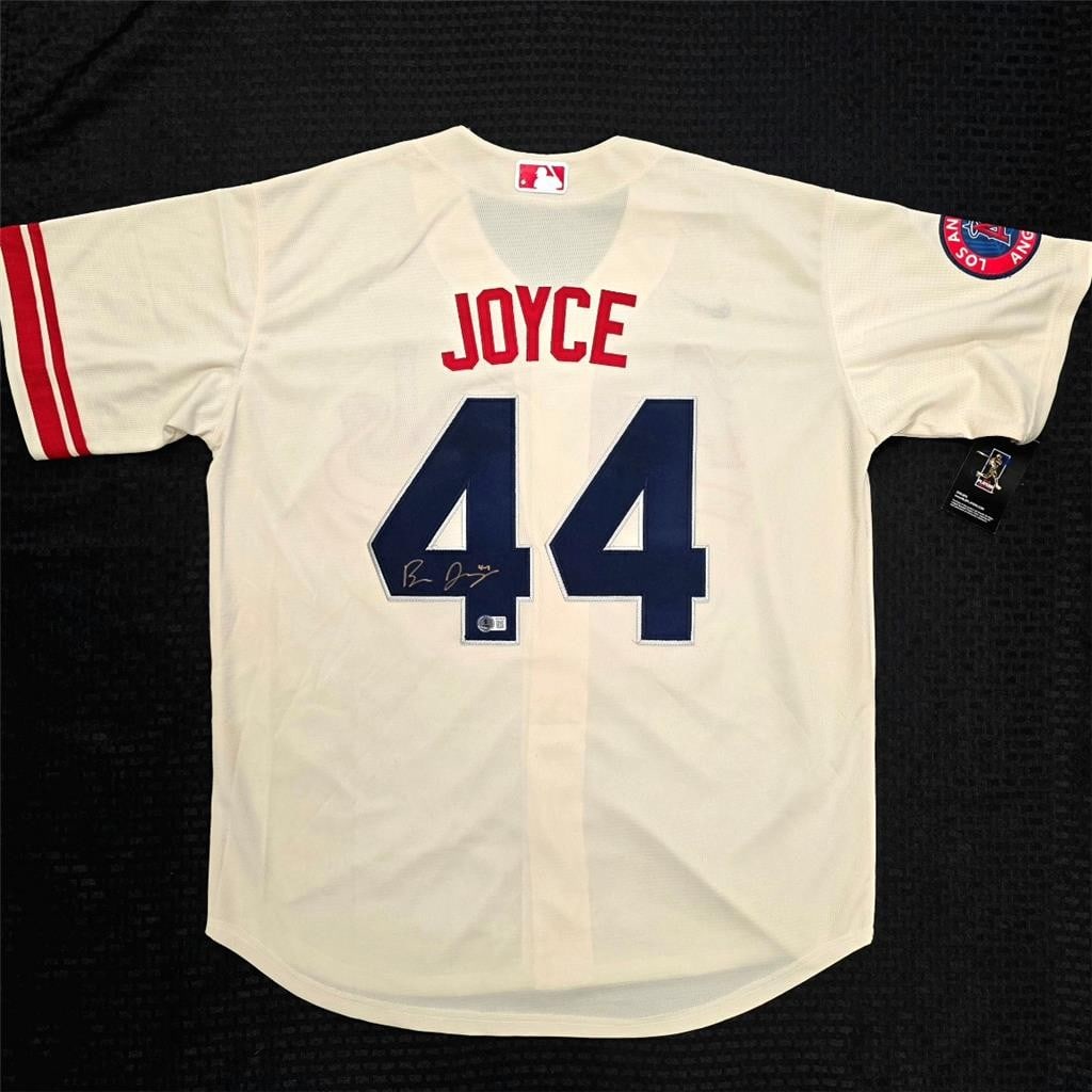 Ben Joyce Autographed Los Angeles Angels City Connect Baseball Jersey BAS Authenticated (1 of 4)