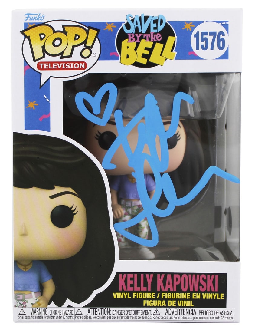 Tiffani Thiessen Signed Saved By The Bell Funko Pop #1576 BAS Authenticated (1 of 7)