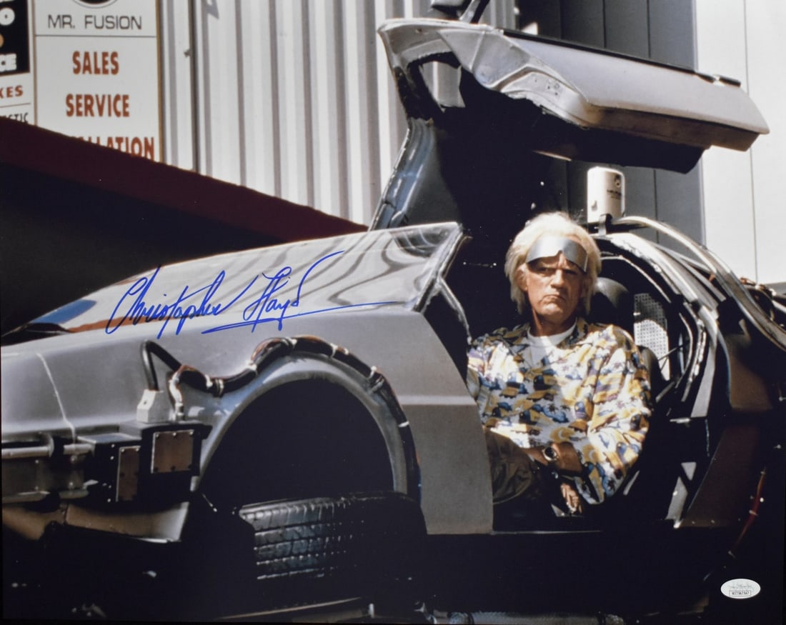 Back to the Future 16x20 Photo Signed by Christopher Lloyd JSA Authenticated (1 of 3)