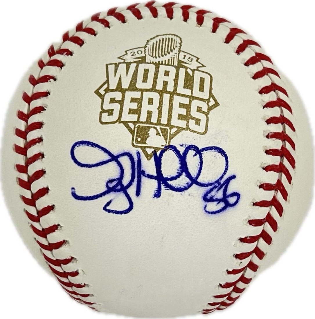 Greg Holland Autographed MLB World Series Baseball PSA/DNA Certified: Greg Holland Autographed MLB World Series Baseball PSA/DNA Certified This is an original Rawlings Official Major League Baseball World Series baseball, autographed by Greg Holland. The signature has b